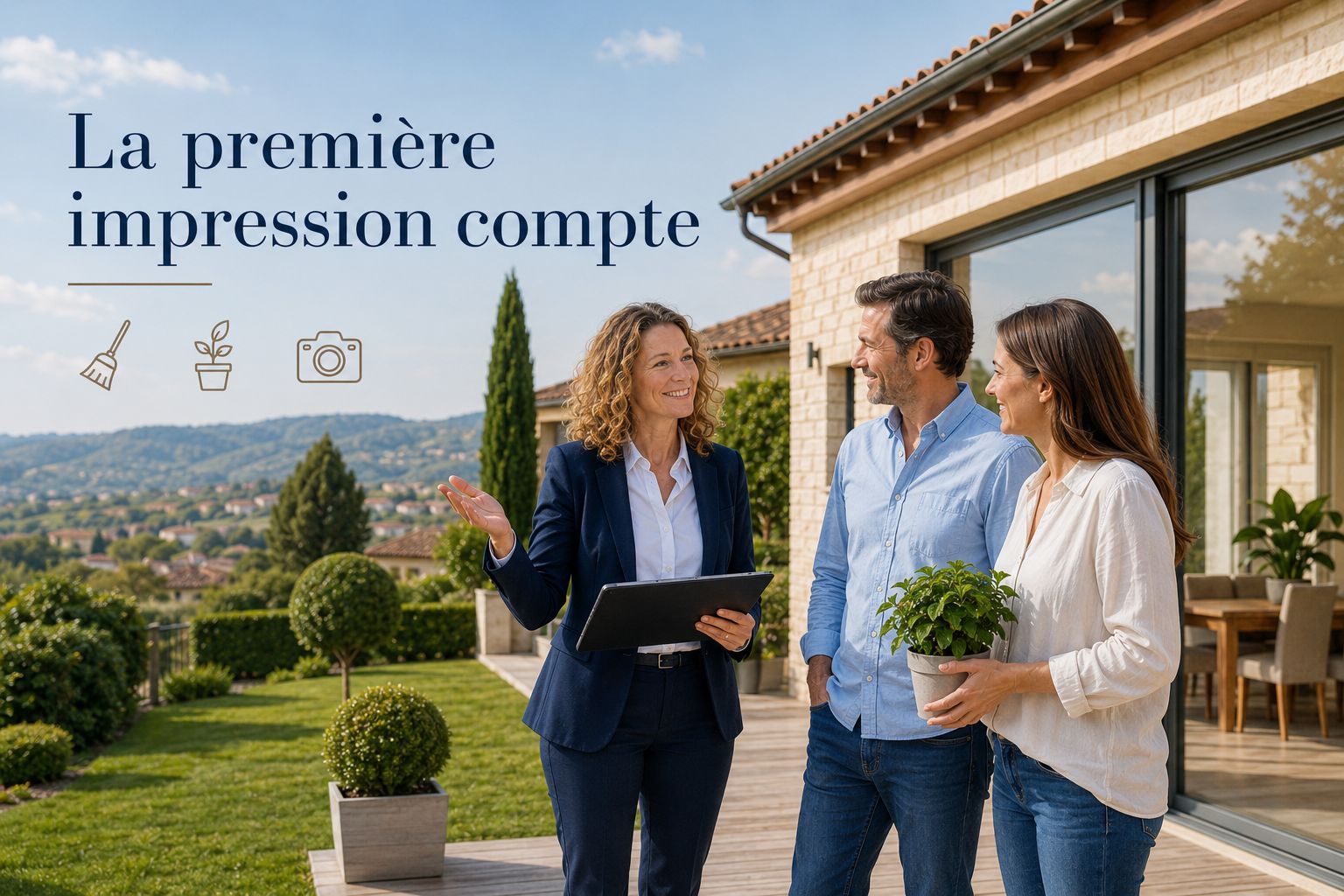 La première impression compte — préparer sa maison à Brindas